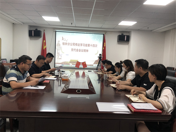 榆林分公司转达学习省第十四次党代会精神.jpg